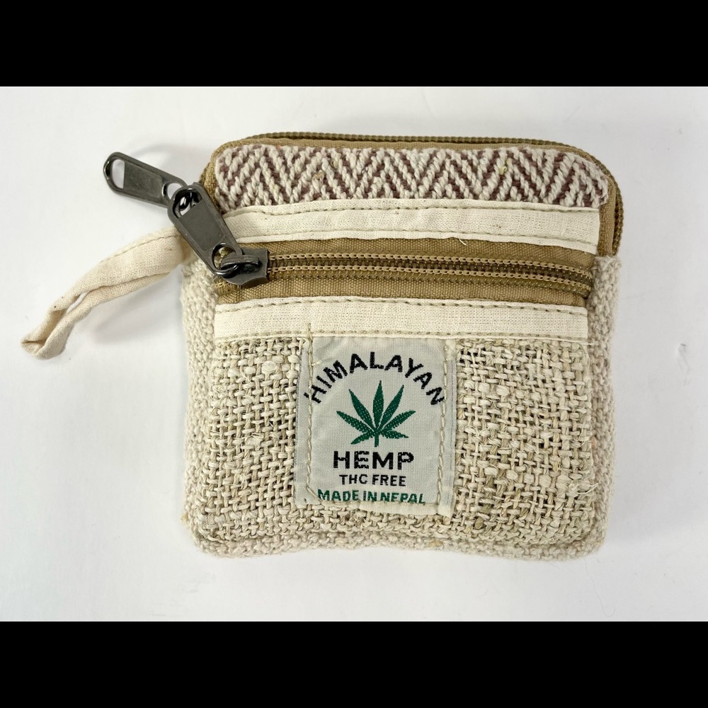 Himalayan Hemp Wallet 100% Pure Hemp Handmade